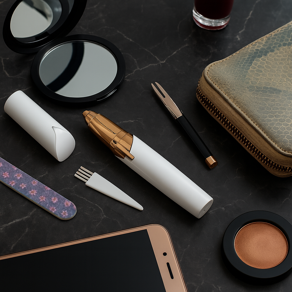 Precision Facial Hair Remover with LED