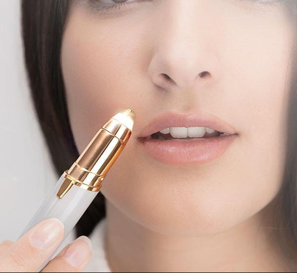 Precision Facial Hair Remover with LED